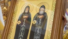 Λείψανα των οσ. Ιώβ και Αμφιλοχίου Ποτσάεβ παραδόθηκαν για πάντα στον ναό στο Χμελνίτσκι