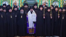 Στις Κιέβο Θεολογικές Σχολές πραγματοποιήθηκε μοναχική κουρά