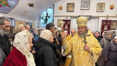 Блаженнейший поздравил митрополита Северодонецкого с юбилеем хиротонии