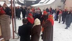 В Космаче прихожане ПЦУ поссорились из-за даты празднования Рождества