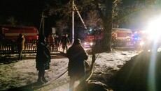 В Ничеговке сгорел временный домовой храм гонимой общины УПЦ