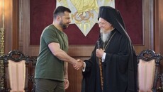 Зеленський a mulțumit Fanarului și Vaticanului pentru sprijin