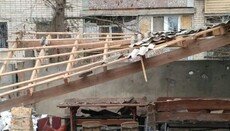 Ο Κασπερόφσκι ενορία της Ουκρανικής Ορθόδοξης Εκκλησίας στη Χερσώνα βρέθηκε υπό πυρά για πέμπτη φορά.