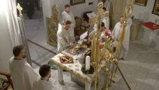 Задумался: Драбинко на литургии помянул Блаженнейшего Онуфрия