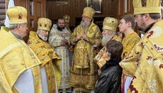 В селе Припрутье освятили престол временного храма УПЦ