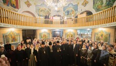 Священник-хирург Ростислав Валихновский встретился с молодежью в Хмельницком