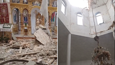 Στο Γκνέντιν από τον βομβαρδισμό υπέστη ζημιές ο ναός του Αγίου Νικολάου της ΟΠΕ