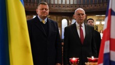 В годовщину начала войны Залужный помолился в соборе УГКЦ Лондона