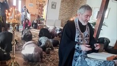 В гонимых общинах УПЦ на Буковине молились на Великом покаянном каноне