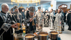 Ο Μακαριώτατος τέλεσε τη Λειτουργία των Προηγιασμένων Δώρων στη Θεοφάνεια