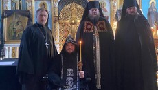 В Могилев-Подольской епархии совершили постриг в великую схиму
