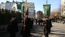 В Луцке ПЦУ провела крестный ход в честь великого пророка Тараса