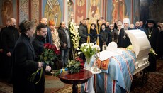 Зеленський прийшов попрощатися з Філаретом