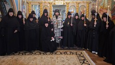 Во Флоровском монастыре совершили монашеский постриг