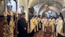 В Иерусалиме отметили тезоименитство Патриарха Феофила III