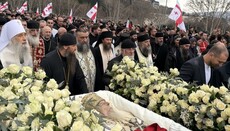 Η επίσημη αντιπροσωπεία της ΟΠΕ συμμετείχε στην κηδεία του Πατριάρχη Ηλία Β'