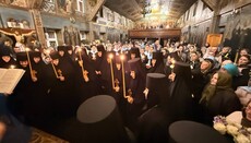 У Георгіївському подвір'ї Городоцького монастиря здійснили чернечий постриг