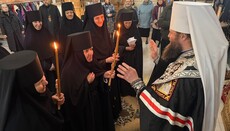 В Михайловском храме Светловодска совершили монашеский постриг