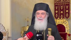 Эксклюзив: Патриарх Феофил прокомментировал открытие Храма Гроба Господня