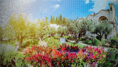 Гефсимания: масличный пресс, давящий Бога