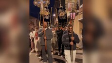 Ο Ούσικ συμμετείχε στη πασχαλινή νυχτερινή λειτουργία στην Ισπανία