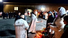 В Черновицкой епархии показали, как гонимые приходы УПЦ встретили Пасху