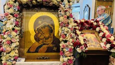 Σε μοναστήρι του Κιέβου τίμησαν την εικόνα της Θεοτόκου «Βλαδιμίρσκαγια-Ντεσιάτιννα»