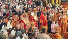 Блаженнейший возглавил всенощное бдение в кафедральном соборе Черновцов