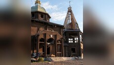 В Доброполье из-за обстрелов пострадал храм УПЦ