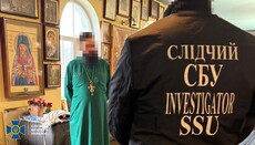 SBU detains UOC cleric for 