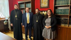 Лотыш рассказал делегации из США о «развитии монашеской общины» ПЦУ в Лавре