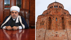 Глава мусульман Кавказа ответил на обвинения в разрушении церквей Карабаха