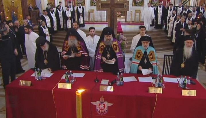 New patriarch of Georgian Orthodox Church being elected in Tbilisi