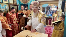 Στην Επαρχία Ζαπορόζια της ΟΠΕ αγίασαν ναό μετά από αναστήλωση