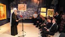 Патриарх Порфирий открыл выставку о Святом Савве в Белграде
