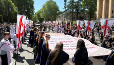 Στη Γεωργία πραγματοποιήθηκαν πορείες στην Ημέρα Αγιότητας της Οικογένειας