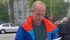 В Киеве ТЦК задержал участника молитвенного стояния у Лавры