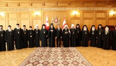 Делегация УПЦ приняла участие в официальном приеме президента Грузии