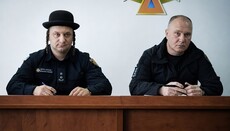 Zakarpattia emergency service chief makes subordinate wear kippah at line-up