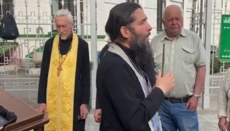 Priest at Lavra prayer vigil: a monastery cannot be a museum or a club