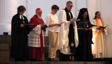 In Germany, a Bishop of Constantinople Prayed with Catholics and Lutherans