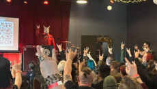 In Baltimore, hundreds of people gathered at a satanic event