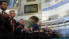Эрдоган совершил намаз в Святой Софии в годовщину взятия Константинополя