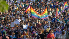 In Jerusalem, a gay parade took place