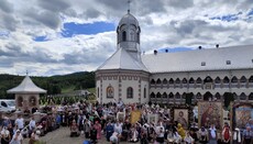 A 30-kilometer procession took place in Bukovina to the Slatina Monastery