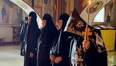 At Sviatohirsk Lavra skete, first tonsure into Great Schema performed