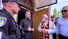 The 'rector' of the seized Kremenchuk cathedral barred the UOC community from prayer