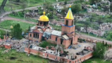 In Vodyanskoe, a UOC church was damaged due to Russian strikes