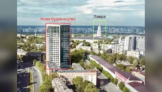 Kyiv authorities did not support residents' protests against a high-rise near the Lavra