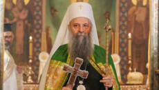 Ο Πατριάρχης Πορφύριος συνεχάρη τον Προκαθήμενο της UOC για την ημέρα μνήμης του πρίγκιπα Βλαδιμήρου